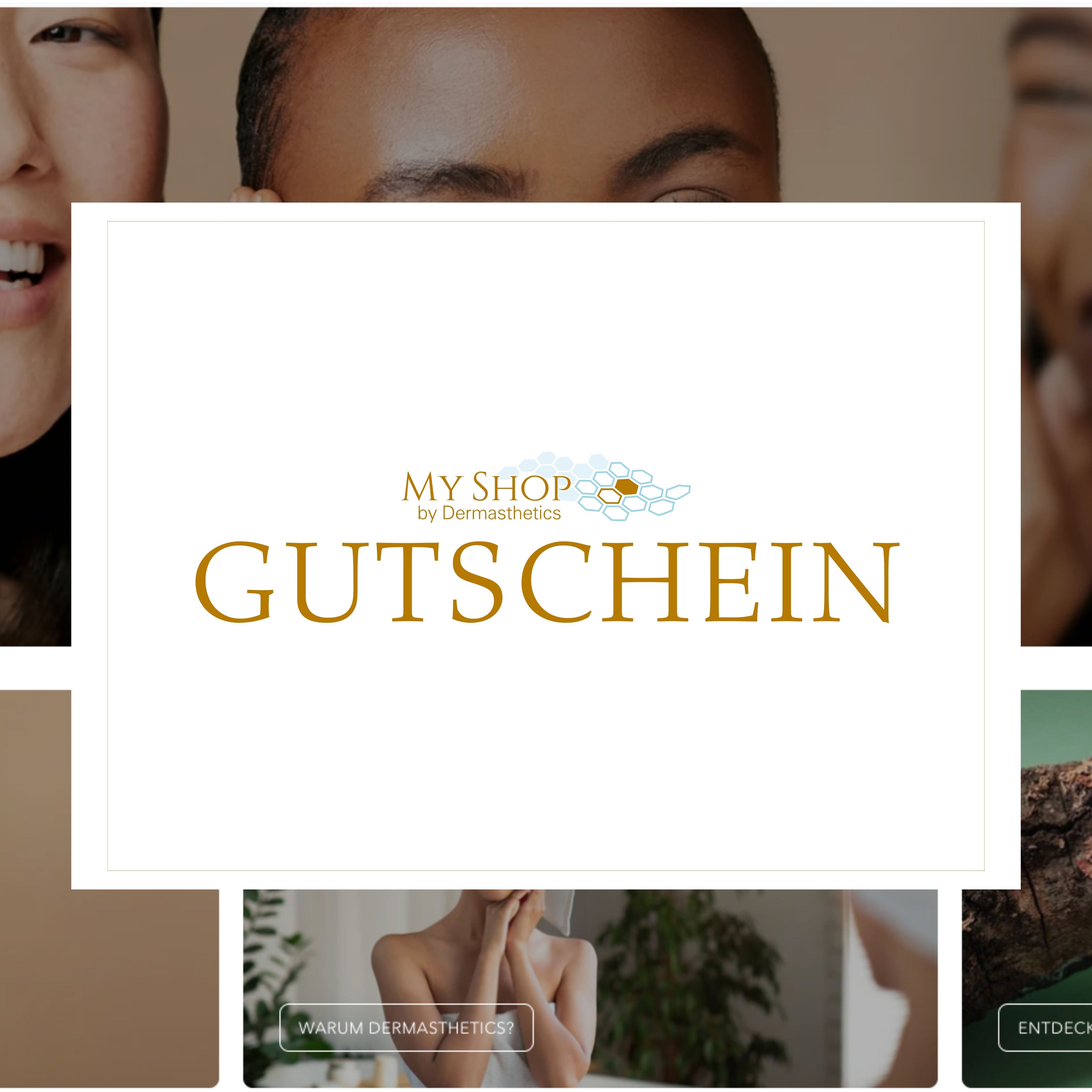 Dermasthetics Gutschein für Onlineshop