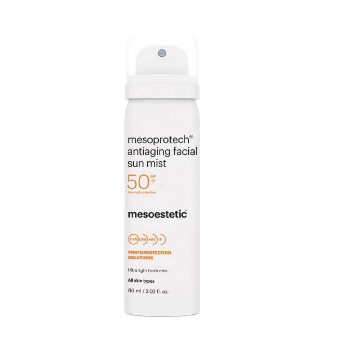 Mesoestetic®mesoprotech antiaging facial sun mist 50+